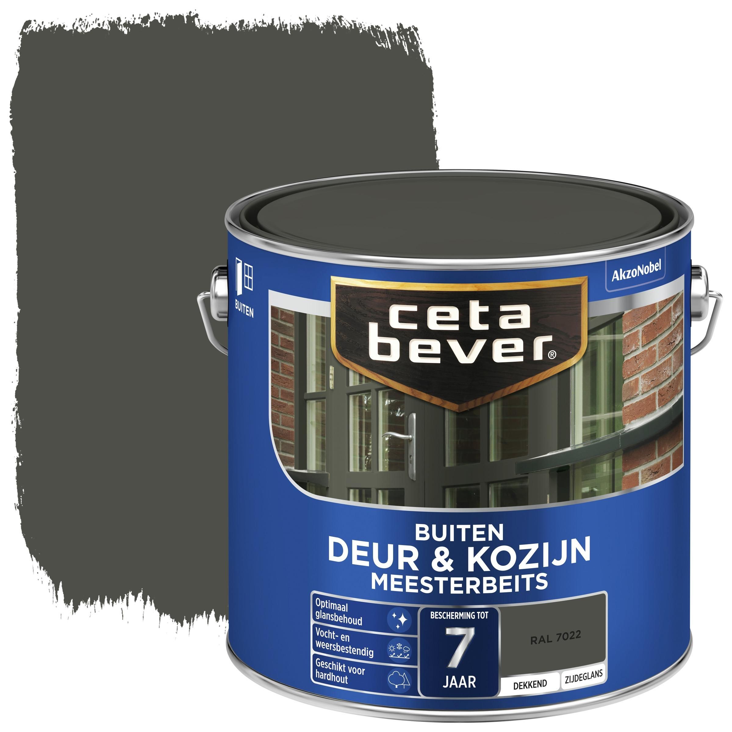 Cetabever deur & kozijn meesterbeits dekkend RAL 7022 2,5 liter