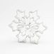 THERMOHAUSER Koekjesvorm Sneeuwvlok Roestvrij Staal 19,5 cm