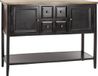Safavieh Dressoir Charlotte Zwart Hout Klassiek