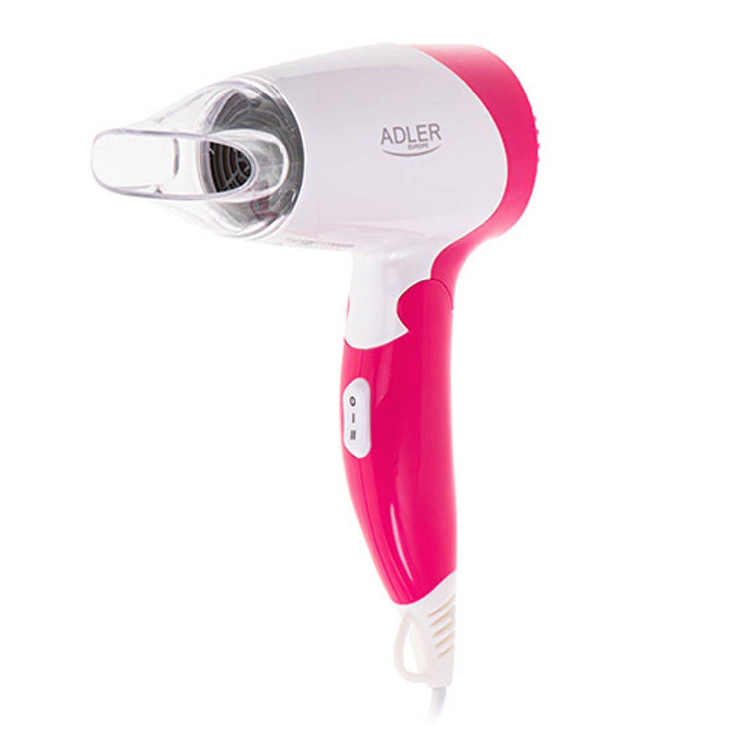 Adler Top Choice - Hair Dryer - 1200W - White Rose