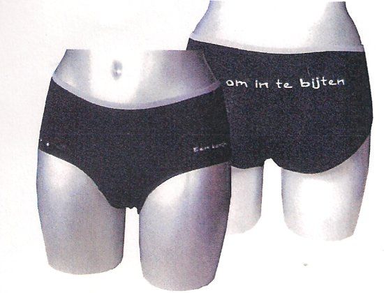 Gifa humor - damesslip - een kontje om in te bijten - one size