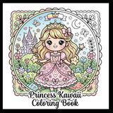 Princess kawaii coloring pages