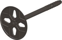 Uni Flexplug Zwart Nylon 8X120 Iso 61-80 V/Ank 4Mm - 250 pièces