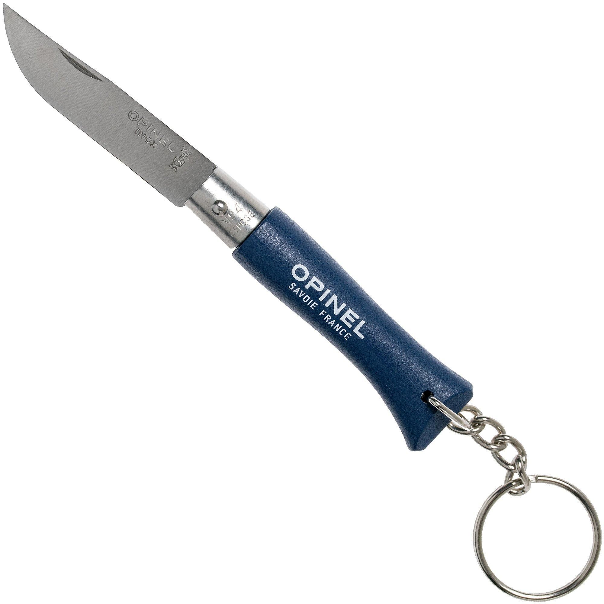 Opinel No. 04RV Keyring Zakmes - Dark Blue - 2023 Model