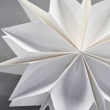 House Doctor Capella Star Christmas Tree Topper - White Metal