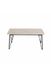 Bloomingville Mundo salontafel rechthoekig cementvezel/metaal grijs/zwart 90x60x42cm
