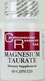 Cardiovascular Research Magnesium Tauraat 125mg Capsules - 0696859034893