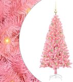 vidaXL Sapin de Noël Rose 150 cm PVC