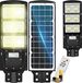 Retoo Eclairage solaire LED avec capteur Lampe solaire Lampe solaire avec détecteur de mouvement Projecteur solaire Projecteur avec détecteur de mouvement IP65 6000K
