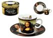 CARMANI Tasses à expresso - L. da Vinci, Mona Lisa