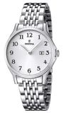 Festina F16748/1 Klassiek Dameshorloge - RVS - Zilverkleurig - 30.6 mm