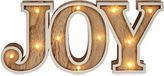 Krist+ Decoratieve figuren Joy Licht Hout (3,7 x 11,5 x 26 cm)