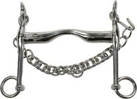 Harry's Horse Mors à anneaux bas de langue 18mm - 13.5cm