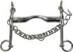 Harry's Horse Mors à anneaux bas de langue 18mm - 13.5cm