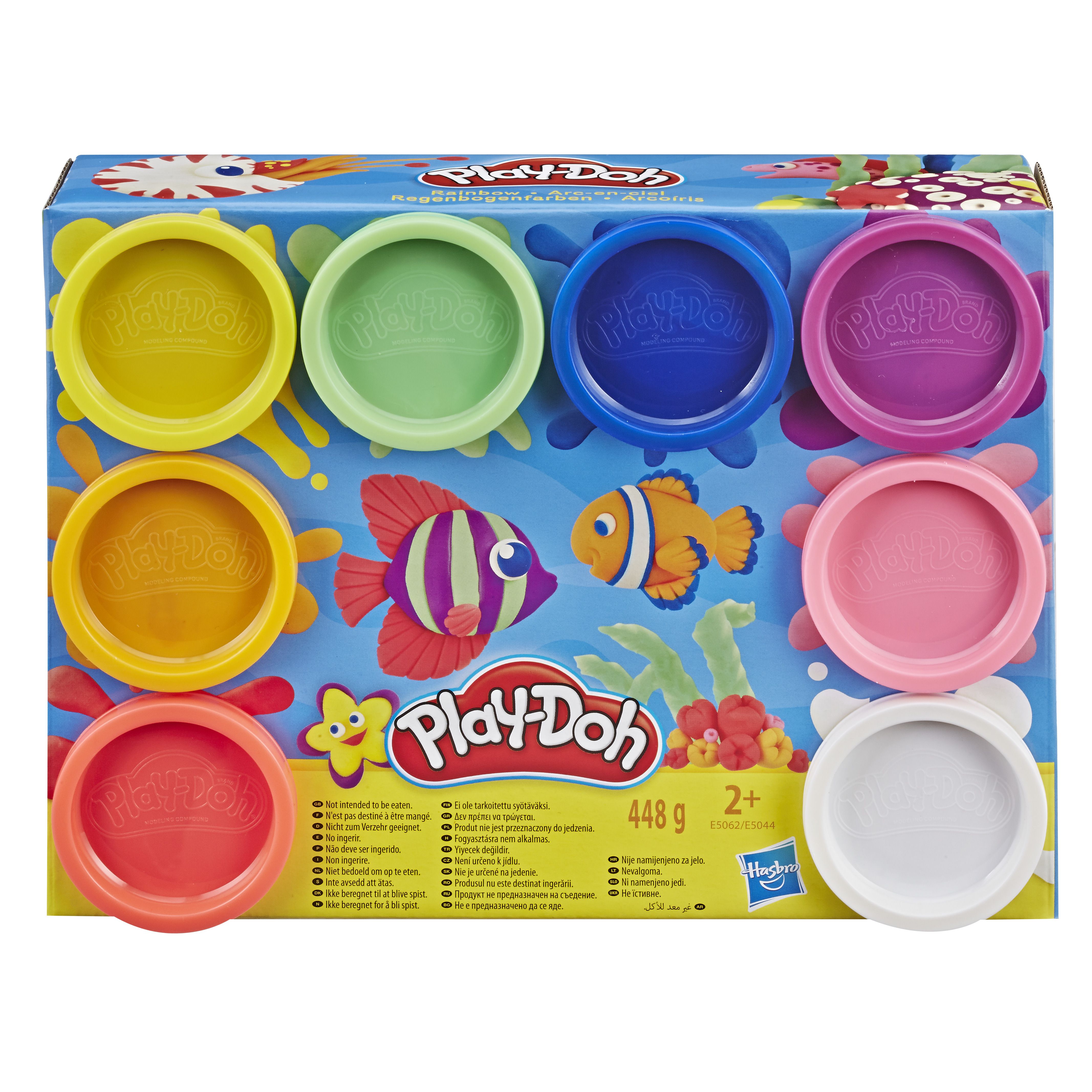 Play-Doh Regenboog Klei - 8 Potjes