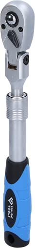BRILLIANT TOOLS BT021997 3/8" Omschakelbare Ratel met Telescoop en Flexibele Kop (250-350 mm)