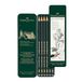 FABER-CASTELL Potloodset Castell 9000, 6-delig in metalen etui