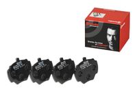 Brembo A.B.S. All Brake Systems Remblokken – Set 4-delig – Incl. Slijtage-indicator – ECE-R90