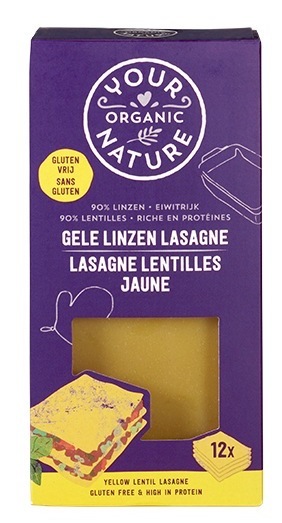 Your Organic Nature Your Organic Nature Gele Linzen Lasagne