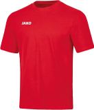 Jako Base T-Shirt Heren - Rood | Maat: S