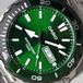 Casio Collection MTD-125D-3A Herenhorloge - Groene Wijzerplaat - Stalen Kast - Waterbestendig