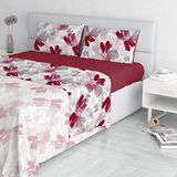 Beddengoedset Fashion Beddengoedset, Gemaakt in Italië, Zachte Microvezel, Laken 240 x 270 cm, Tweepersoonsbed, Passie