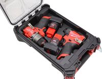 kosdesign Milwaukee Packout Compact inzet voor M12 FPD2 / FID2 boor- en slagschroeftol – 3D geprint | Gereedschapsinzet op maat | Fysiek product