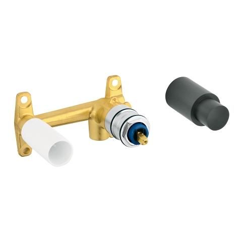 GROHE 32635000 Inbouwdeel voor 1-Greepskraan - 35mm Basisgarnituur voor 2-gats kraan chroom