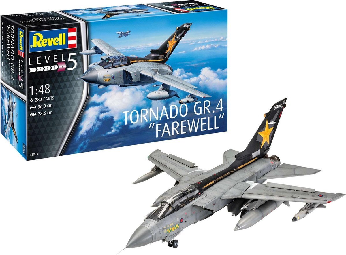 Revell 1:48 03853 Tornado GR.4 "Farewell" Plastic kit