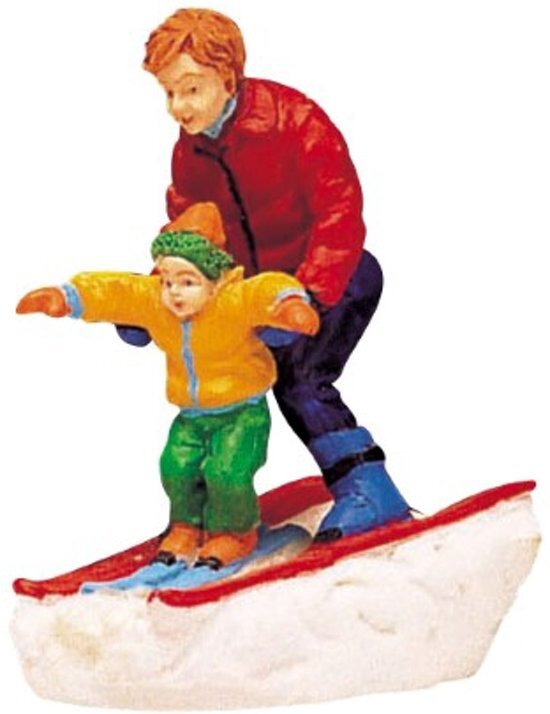 LEMAX Father & son skiing