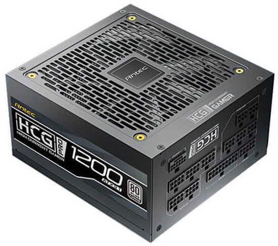 Antec HIGH CURRENT GAMER HCG1200 PRO Platinum ATX 3.1 power supply unit 1200 W 20+4 pin ATX Zwart