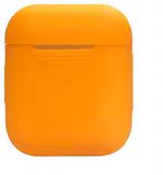 Goodies and Living Hoesje voor AirPods - Hoesje geschikt voor AirPods 2 - Siliconen Beschermhoesje - Airpodshoesje - Geschikt voor Apple AirPods 2 - Orange/Jaune - CHPN