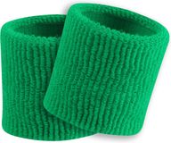 TCK Polsbanden - Badstof - Groen - One Size