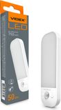 VIDEX Lampe LED rechargeable avec détecteur de mouvement VL-NL014W-S