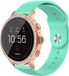 Strap-it Fossil Strap-it Fossil Gen 5e - 42mm sport band - aqua