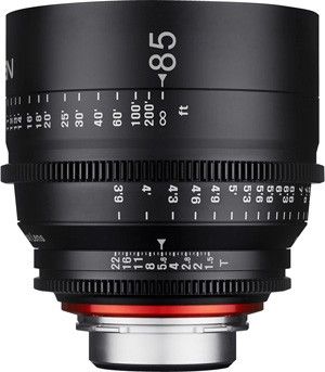 Samyang XEEN 85mm T1.5 Canon EF Zwart