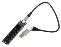 KALEA-INFORMATIQUE 5-port SATA to USB 3.2 Gen 2x1 10Gbps Type-A or C Converter with JMicron JMB575 JMB580 Chipset