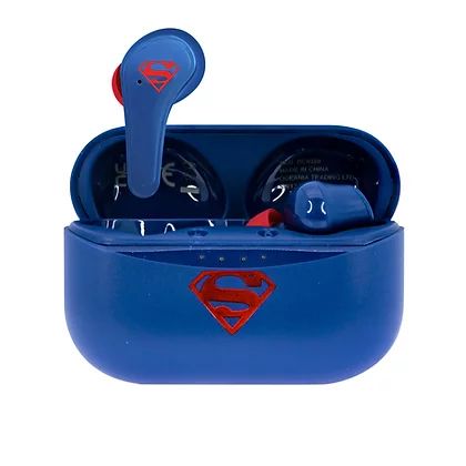 OTL Technologies DC Comics Superman Bluetooth In-Ear Headphones - Blue