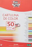 Fixo Paper 11110370 - verpakking met 50 stuks, wit karton, A4, 180 g