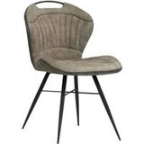 MxSofa Eetkamerstoel Splash - Microvezel - Liver