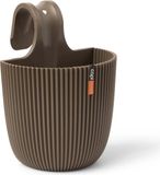 Capi Europe Balkonbak Groove Warm Taupe 21x28 cm