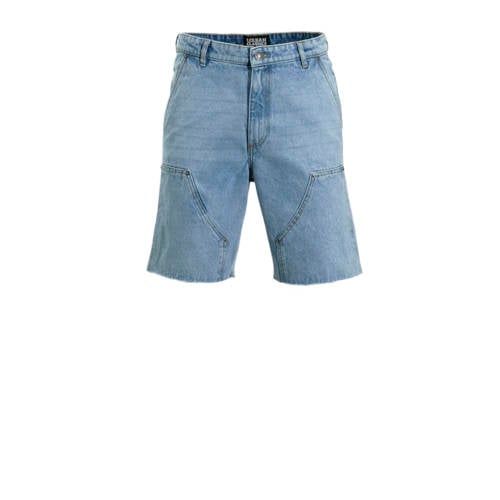 Urban Classics Loose Fit Denim Shorts - Light Blue
