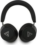 GUESS Bluetooth Stereo Koptelefoon ENC - Saffiano Triangle Logo - Zwart
