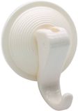 Fackelmann Zuignaphaak Tecno Wit Kunststof 5.5 cm
