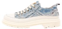 Art Unisex. 11894T250003_0B0 Sneakers 1894T Birmingham bleu (37), Tissu, 3 à 5 cm, Lacets, Décontracté