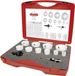 RUKO 126303 Jeu de scie cloche 12 pièces 19 mm, 22 mm, 25 mm, 29 mm, 35 mm, 38 mm, 44 mm, 51 mm, 57 mm, 64 mm Cobalt 1 set(s)