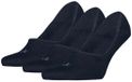Calvin Klein Footies Heren Mid Cut 3-pack Navy-39/42