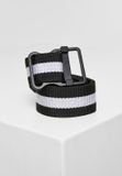 Urban Classics Easy Stripes Riem S/M Zwart/Wit