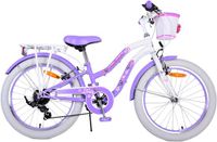 Volare Lovely Kinderfiets - Meisjes - 20 inch - Paars - 7 versnellingen