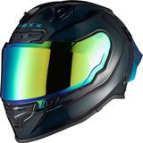 Nexx X.R3R Hadal Carbon Helm - Maat L - Blauw/Koolstof